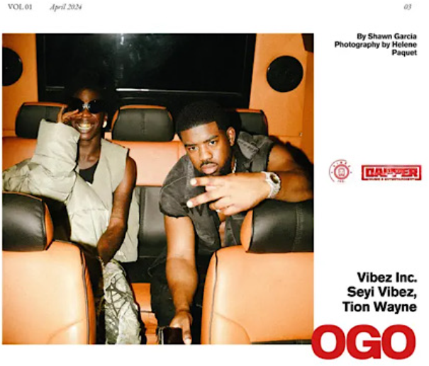 Vibez Inc – Ogo Ft. Seyi Vibez & Tion Wayne